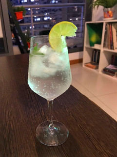 Una foto de Gin tonic 🍋