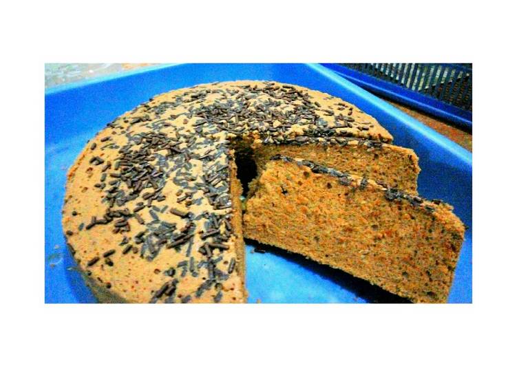 Bolu coklat sponge mesis