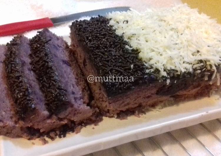 Resep: Bolu Kukus Ubi Ungu Ekonomis Untuk Jualan