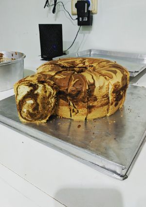 Foto resep Bolu marmer kopi