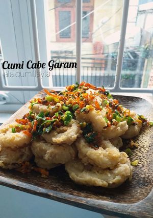 Foto resep Cumi Cabe Garam Endulita | Menu masakan praktis untuk buka puasa