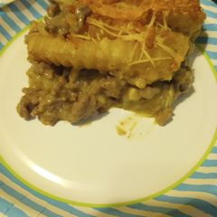 A picture of French Fry Casserole.
