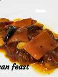 Tomato amsotto khejurer chutneynTomato mango leather and date jam