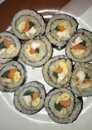 Foto resep 🍱 simple kimbab