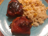 POLLO barbecue al horno