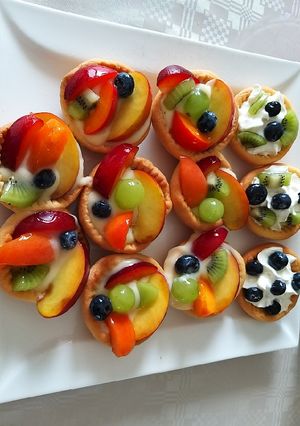 Foto di Crostatine monoporzione alla frutta