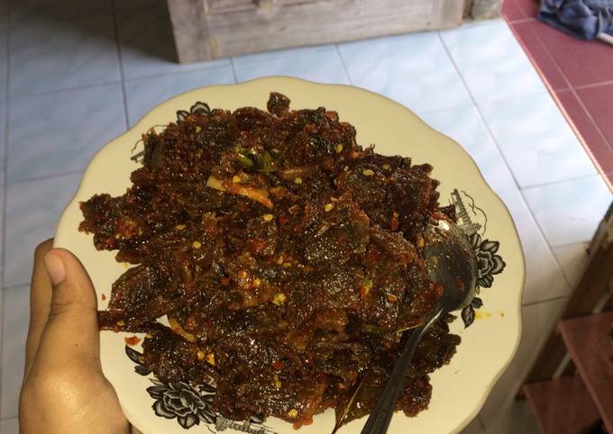 Bagaimana Membuat Dendeng balado Anti Gagal