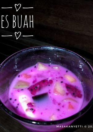 Foto resep Es Buah Simpel