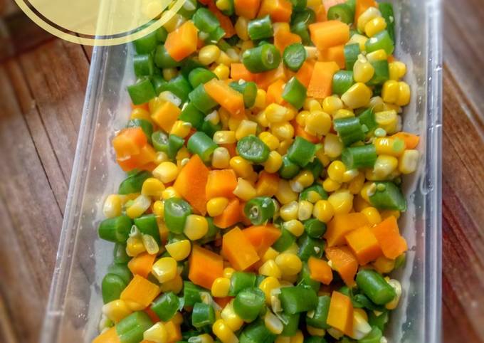 Resep Frozen Mix Vegetables, Bikin Ngiler
