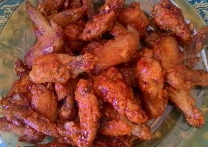 Cara Membuat Korean chicken wings Wajib Dicoba