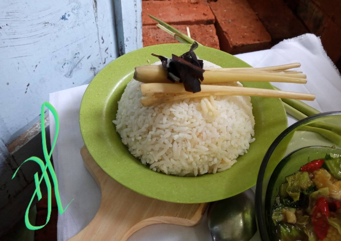 Nasi Telan Tanpa Santan (Hidup)
