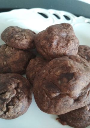 Φωτογραφία της συνταγής Σοκολατένια cookies βουτύρου🍪🍪🍪