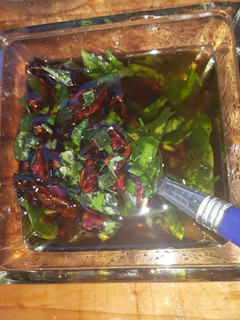 Una foto de Pesto de tomates secos