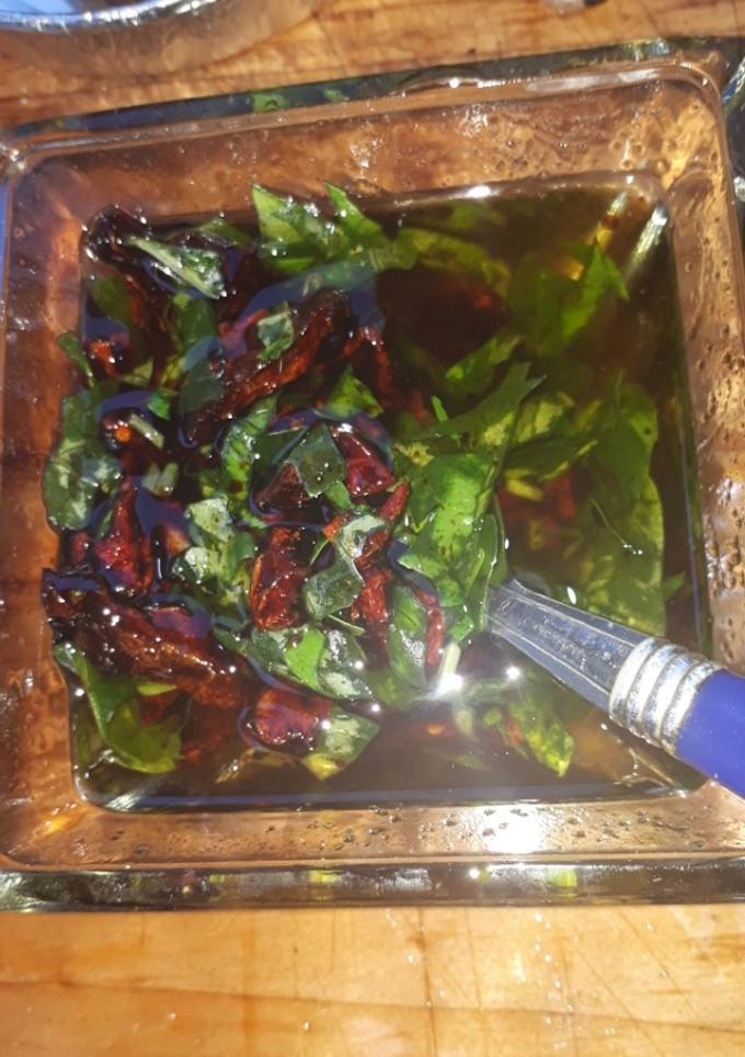 Una foto de Pesto de tomates secos