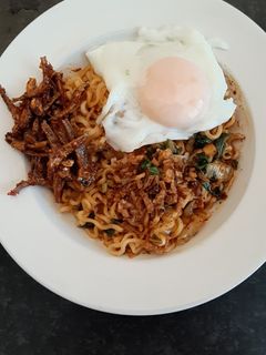 Foto resep Mie goreng ikan teri