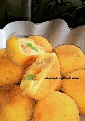 Foto resep Roti goreng isi sayuran
