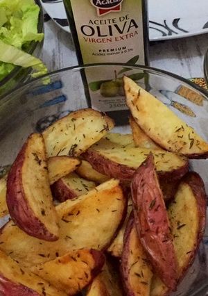Una foto de Papas rústicas