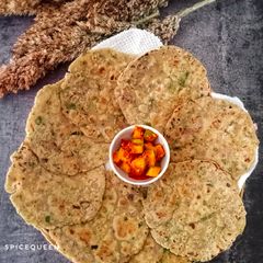 A picture of Multigrain Masala Roti.