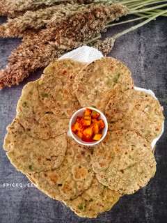 A picture of Multigrain Masala Roti.