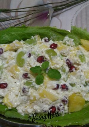 A picture of Russian Salad.