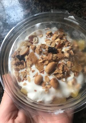 Una foto de Desayuno rápido para llevar al trabajo light