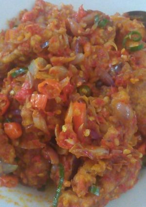 Foto resep Terong rica rica enak