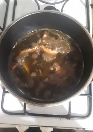 عکسی از دستور خورشت قلیه مرغ