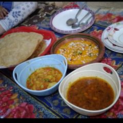 A picture of Lahori nashta.