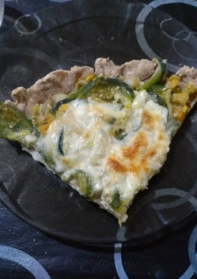 Una foto de Tarta de zapallitos con masa integral