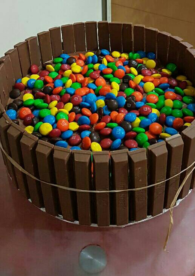 Una foto de Torta Kit-Kat y Nutella