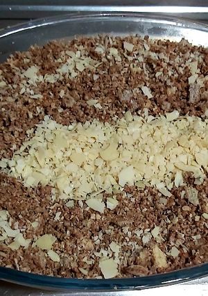 A picture of Orange and chocolate soufley.