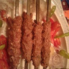 BBQ gola kabab A picture of BBQ gola kabab.