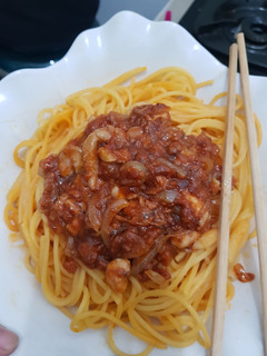 Foto resep Spaghetti bolognese sauce by La Fonte