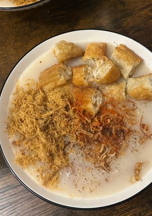 Hình của món Cháo sườn.