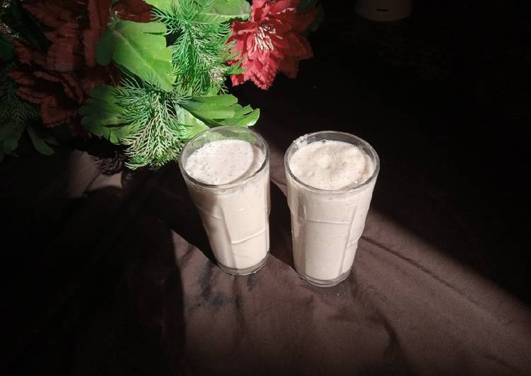 Recipe of Quick Watermelon+Banana milkshake