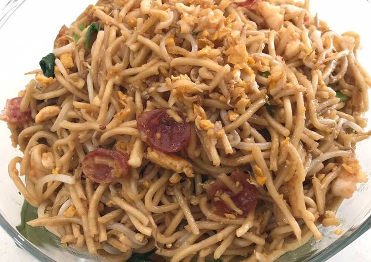 Mie goreng udang lapchiong (non halal)