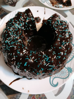 عکسی از دستور کیک شکلاتی