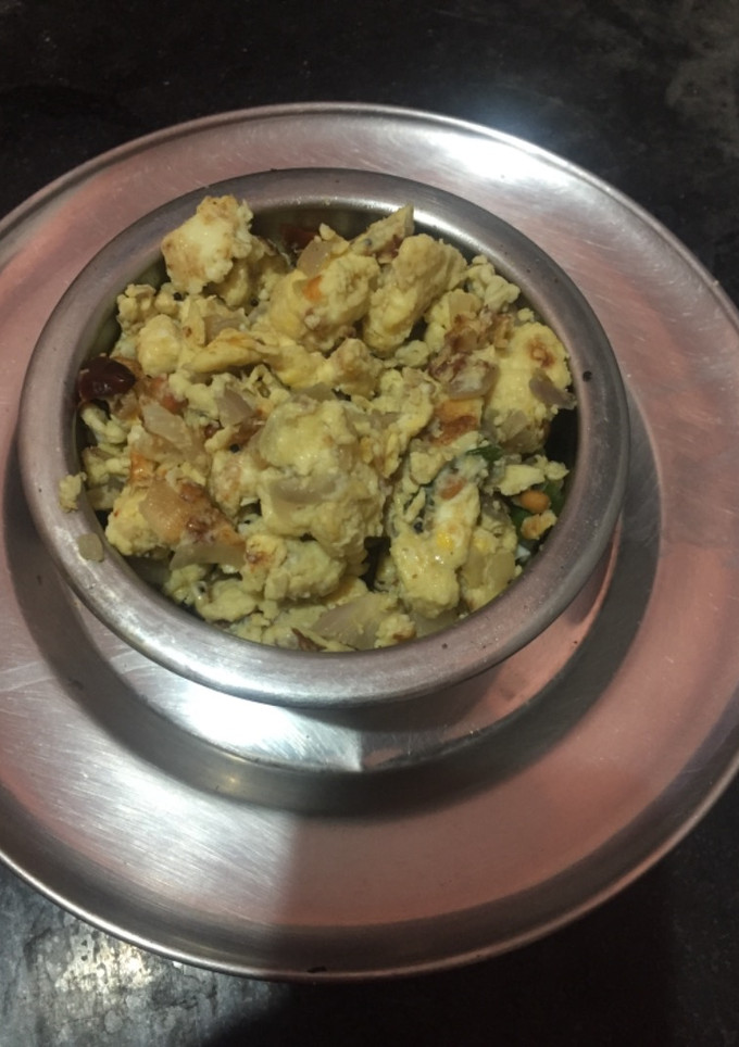 முட்டை பொரியல் செய்முறை முக்கிய புகைப்படம்