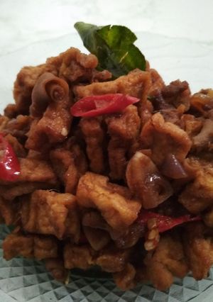 Foto resep Tumis tahu usus