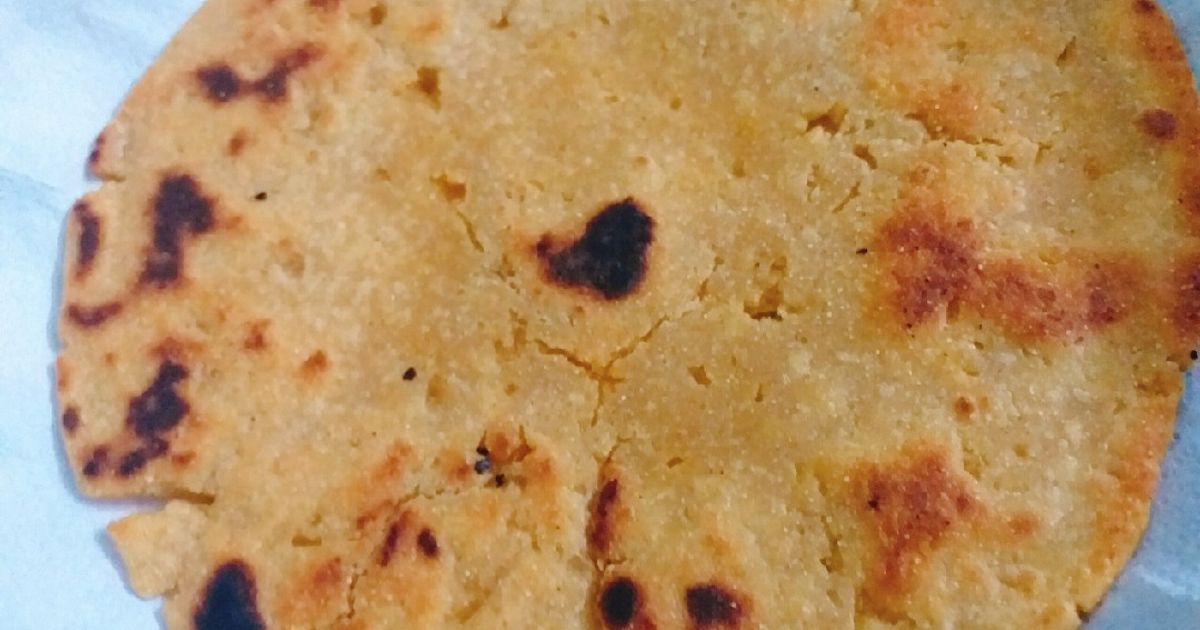 Makaee Roti Makai Ki Roti(toda) Recipe by KK - Cookpad