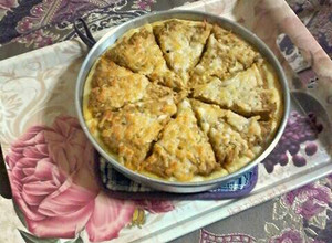 صورة لوصفة فطيرة التونه