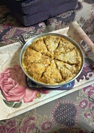 صورة لوصفة فطيرة التونه