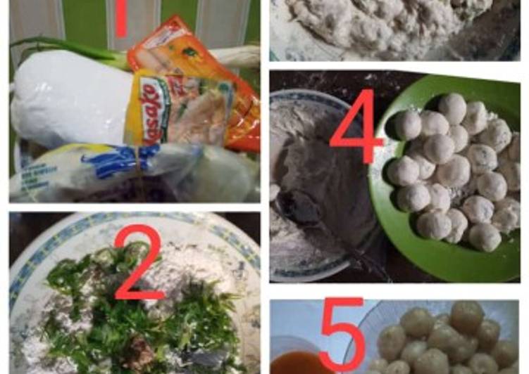 Resep Cilok homemade isi sosis | Cara Buat Cilok homemade isi sosis Yang Menggugah Selera