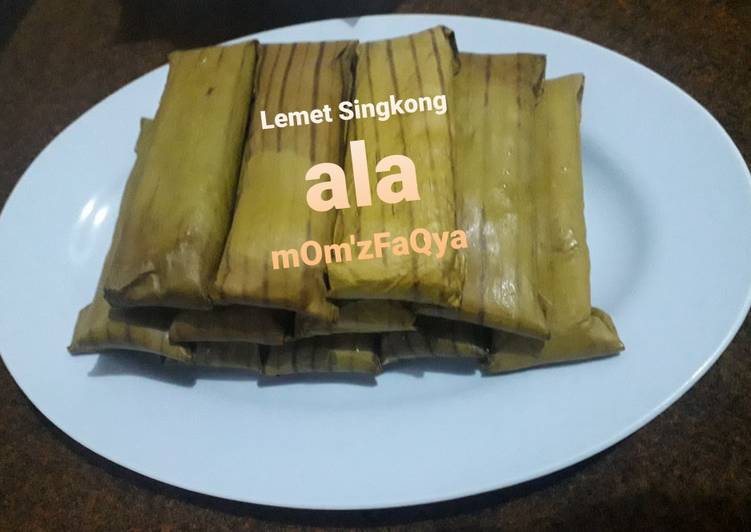 Cara masak Lemet Singkong , Sempurna