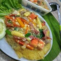 A picture of Bihun kungfu (malaysian style).