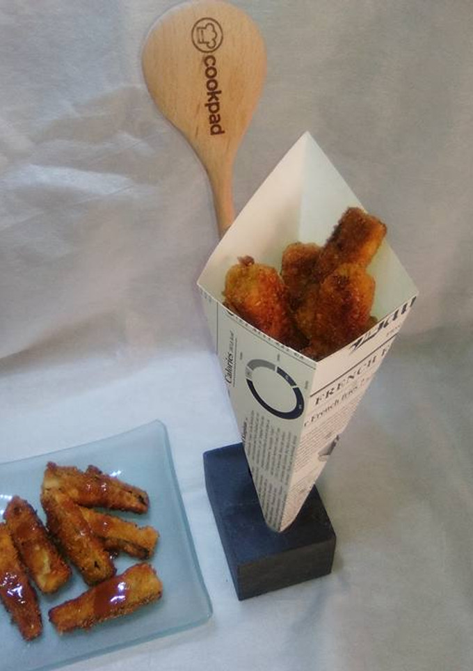 Una foto de Palitos de berenjena