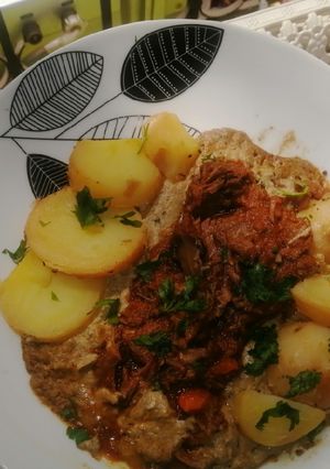 Una foto de Carne mechada