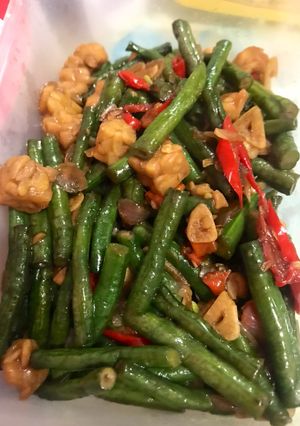 Foto resep Tumis kacang panjang