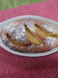 Simple apple butter cake