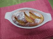A picture of pancake mix cake